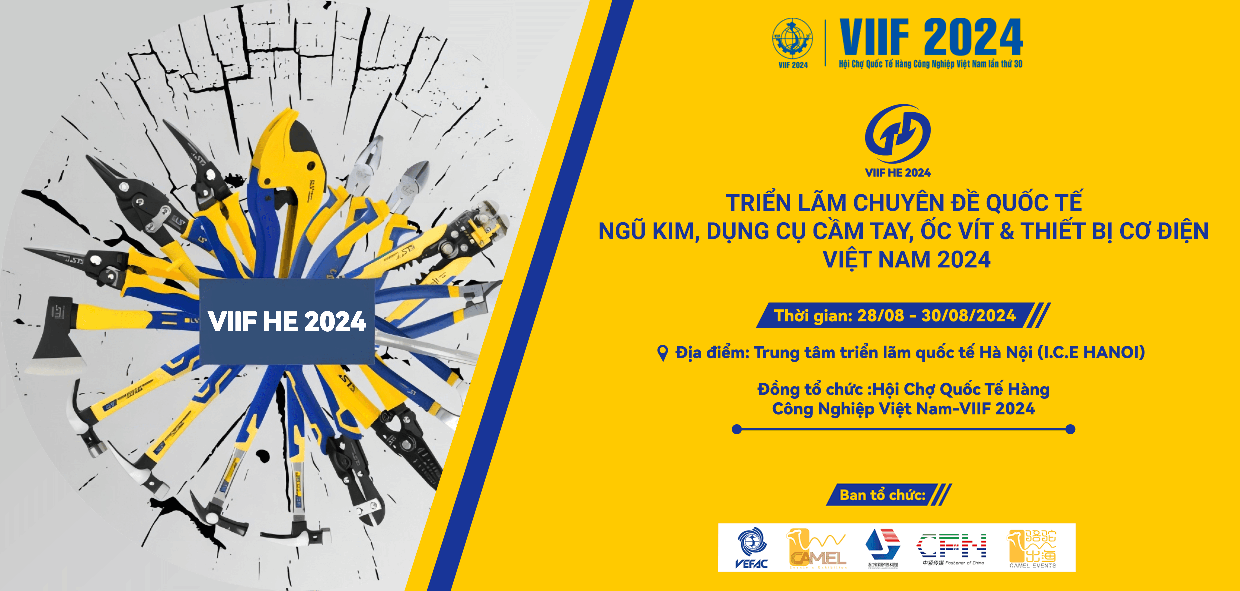Hội chợ quốc tế hàng công nghiệp việt nam 2019 banner 1